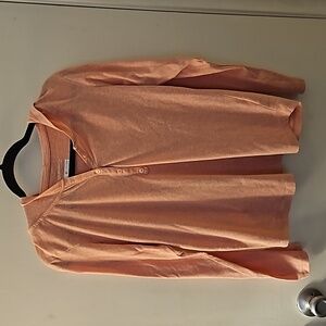 Columbia Omni-Wick Women's M pink heather hooded tshirt